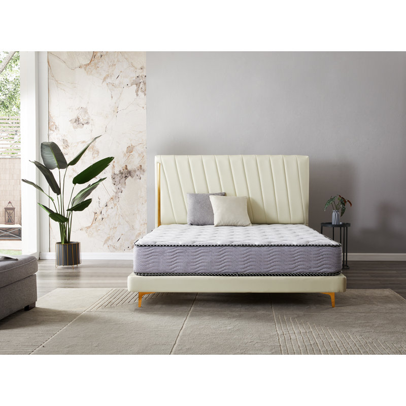 Restologie Sigma 10.5" Medium Hybrid Mattress, Full/Double