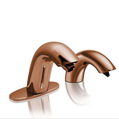 Robinet sans contact à capteur de mouvement automatique commercial Conto Rose Gold