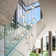 Bigham 12 - Light Cluster Chandelier LED Long High Ceiling Pendant for Stairs