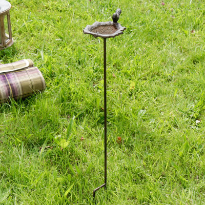 Metal Birdbath