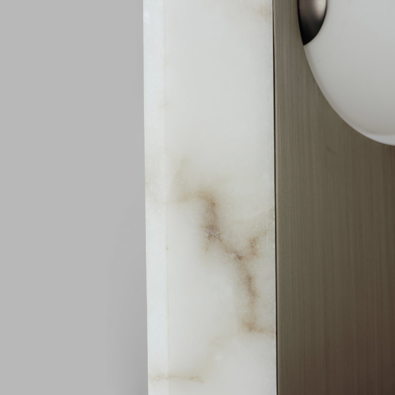 New Age Table Lamp, Brushed Bronze