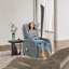 Upholstered Heated Massage Chair-899439102