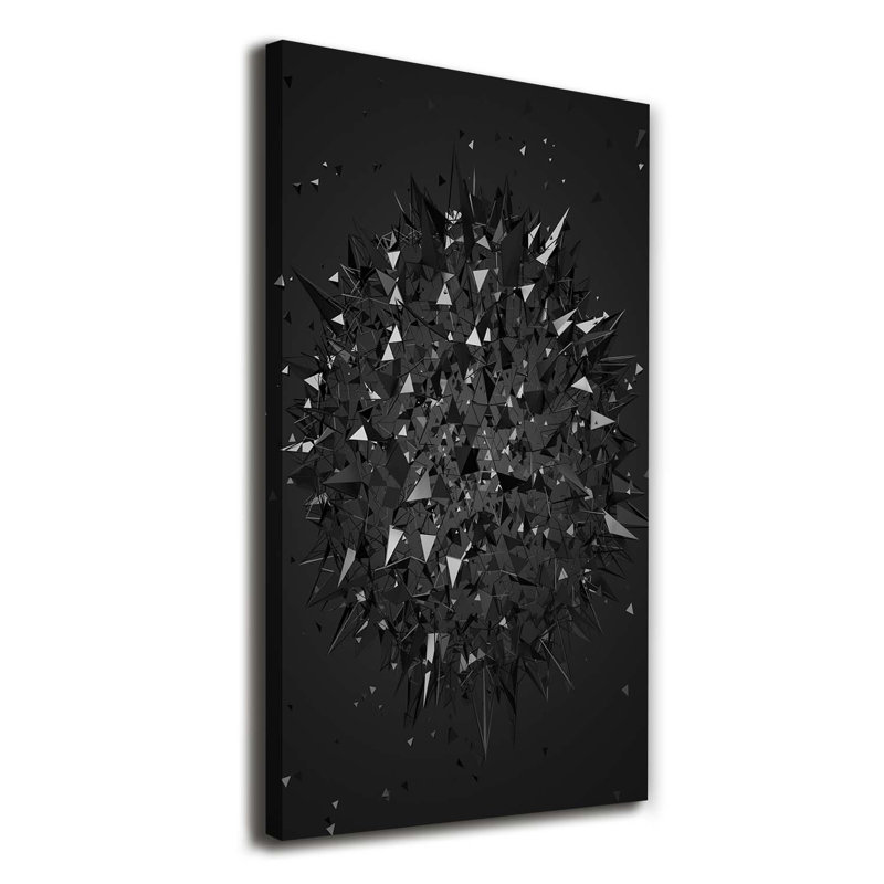 3D Abstraction - Wrapped Canvas Print