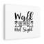 Walk By Faith Banner - Wrapped Canvas Print-1082732475