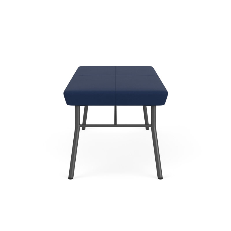 Lesro Banc en métal Mystic, Gris anthracite, Modena graphite