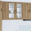 Vidaxl Kitchen Wall Cabinet Brown Oak 60 X 31 X 80 Cm Engineered Wood-121218221-121218210