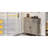 Modern Sideboard In Grey With 2 Drawers And Doors For Home Storage Chic Style Bedroom-959693818