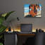 Art mural en verre Red Barrel Studio «Sand Dog» par Kathryn Wronski-164727462