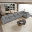Upholstered L-Shaped Sectional-1595292045