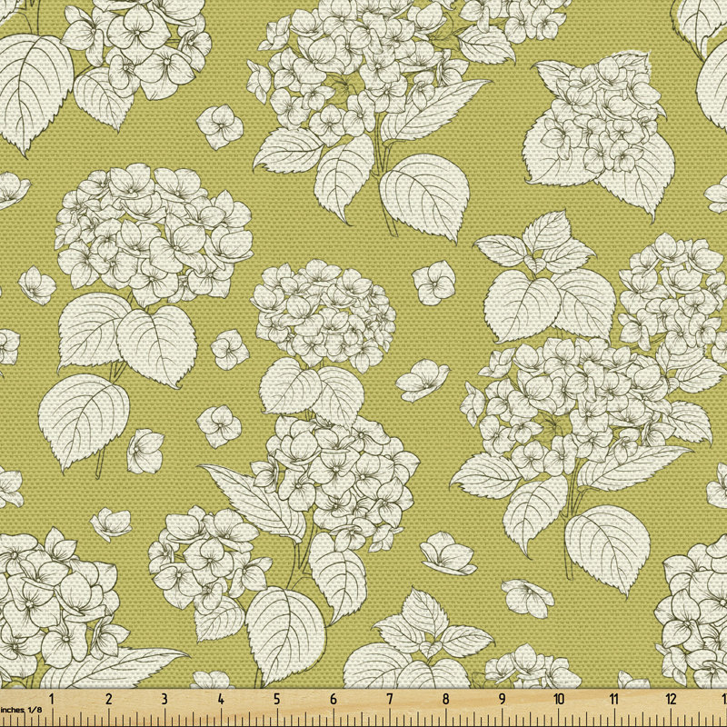 Chardell Delicate Hydrangea Nostalgia Multi-Purpose Fabric