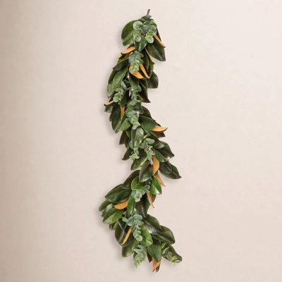 48" Southern Magnolia and Eucalyptus Garland