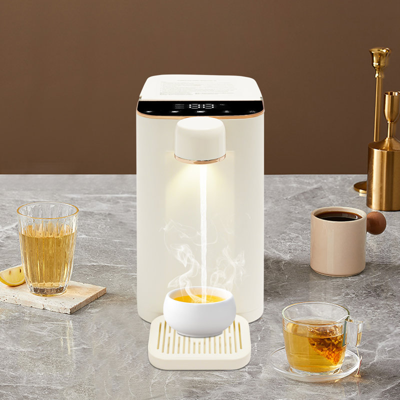 Distributeur d'eau chaude instantanée, distributeur d'eau électrique avec sécurité pour enfants et veilleuse