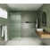 Gaia 32 in. x 78 in. Frameless Fluted Single Fixed Shower Panel