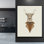 Deer with Brown Coat - Rustic Framed Canvas Home Decor