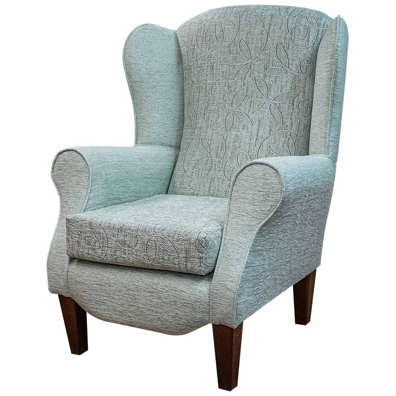 81cm Wide Tufted Wingback Chair