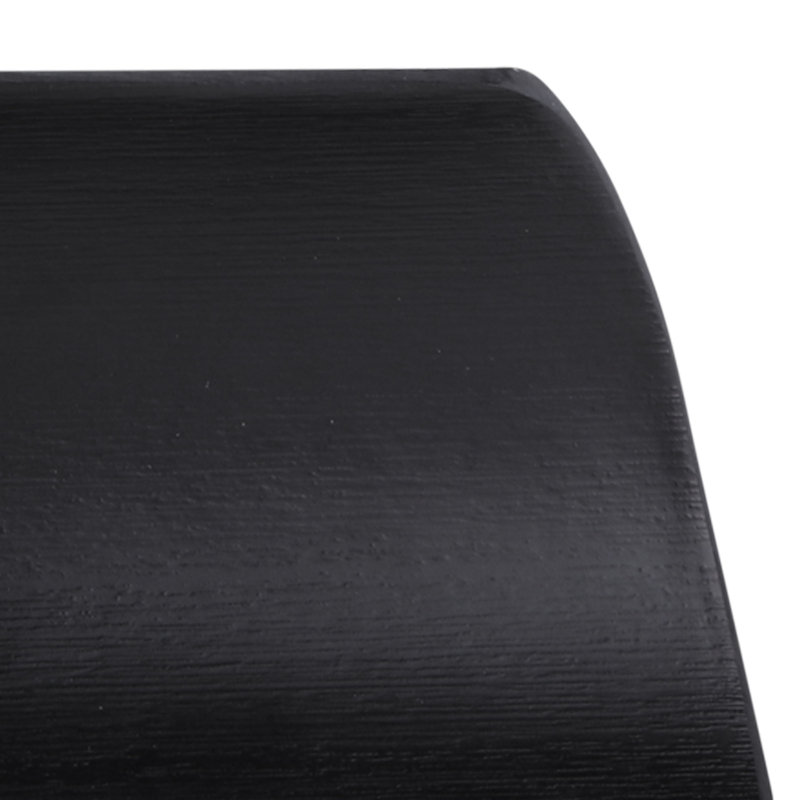 Zen 7" Melamine Appetizer Plate, Black