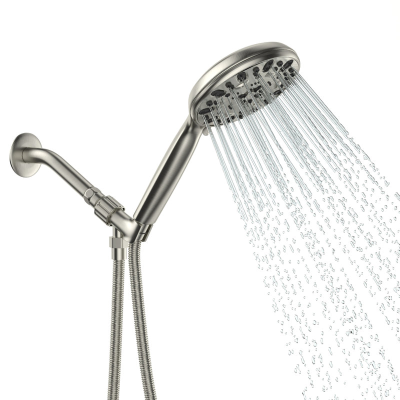Pomme de douche 4,7 po, Nickel brossé