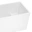 Baignoire de trempage autoportante en acrylique Flatbottom