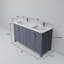 Ensemble de meuble-lavabo double 60 po Jacques-87286955-112955233