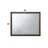 Madison Espresso Finish Mirror