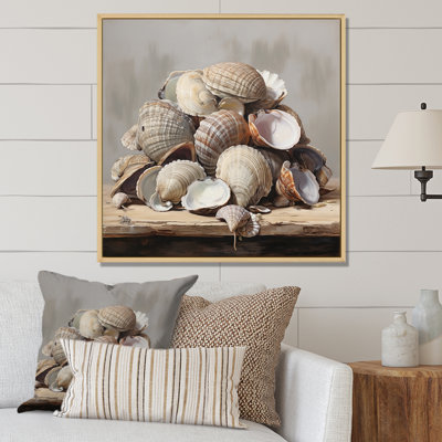 " Gray Clam Coastal Harmony I "