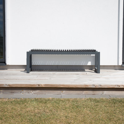 Lydon Metal Garden Bench