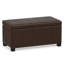 Repose-pieds rectangulaire avec rangement relevable Dover-1897544025