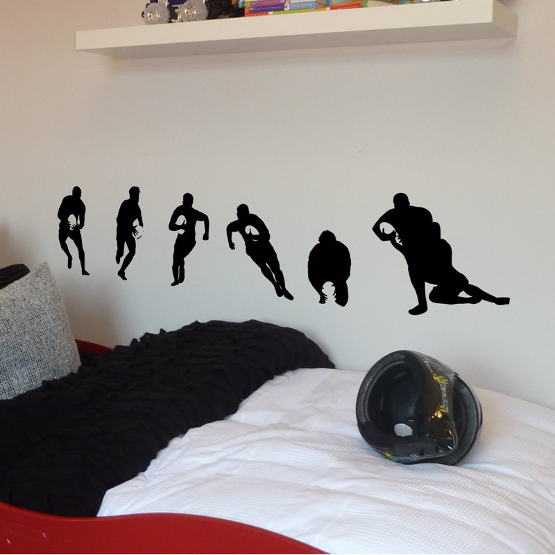 Sports Wall Decal, Black