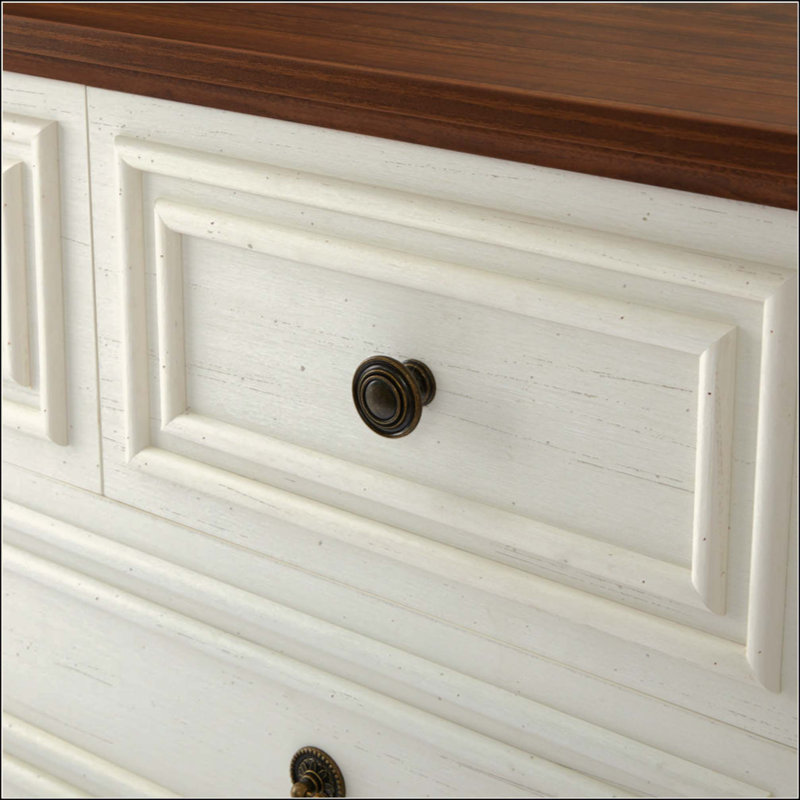 Commode moderne à 5 tiroirs pour la chambre à coucher - Vaste commode de rangement, robuste et sécuritaire