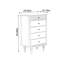 Armoire à 5 tiroirs en noyer américain