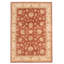 Tapis oriental cuivre foncé en laine noué à la main 6 pi 2 po x 9 pi Fisken