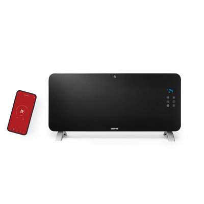 Geepas Wi-Fi Smart Glass Panel Convector Heater 2000W