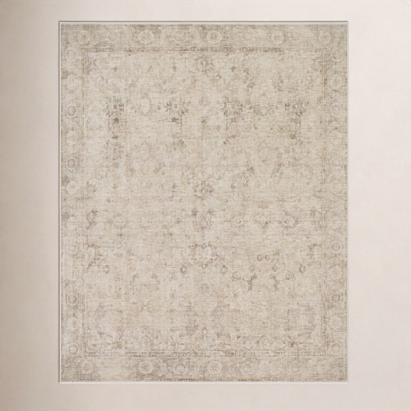 Tapis d'intérieur tissé à la machine Galey Alix x Livabliss Fetscher II, Rectangle 2 pi 7 po x 4 pi 5 po