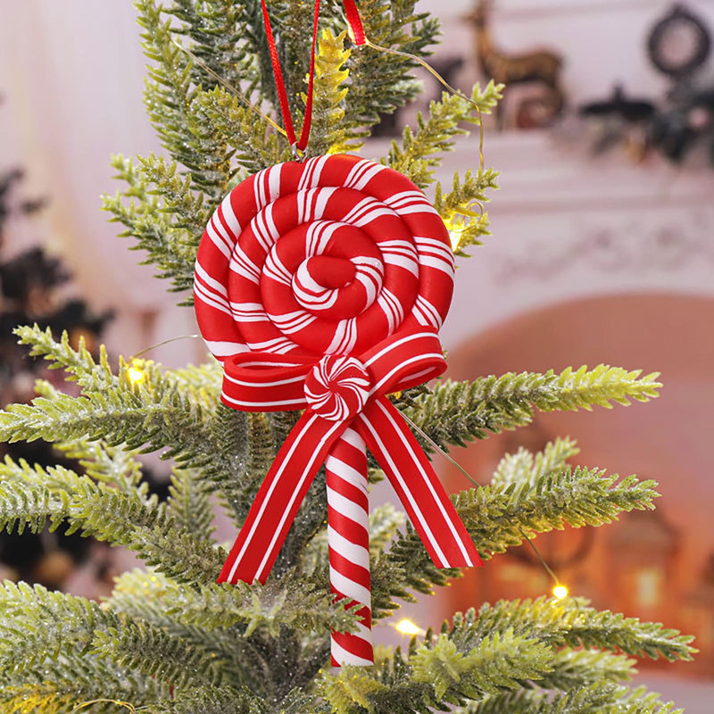 Pendentif en forme d'arbre de Noël doux, C
