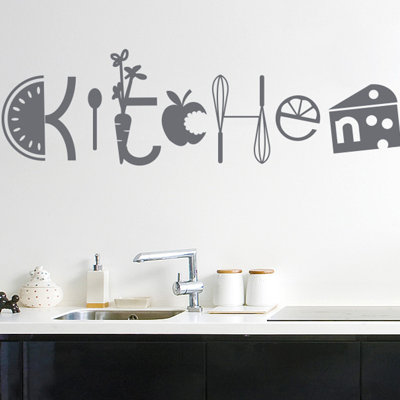 Assorted Kitchen Sign Wall Sticker
