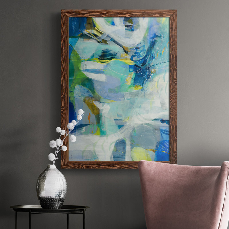 " Low Tide ", Maple Framed, 43.5" H x 31.5" W x 1" D