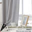 Paire de rideaux semi-transparents avec passe-tringle et passe-tringle-218550415-218550448