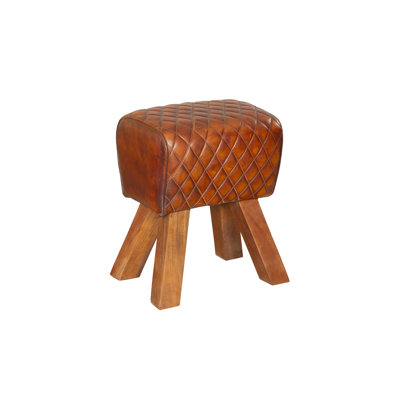 Miesha Solid Wood Accent Stool