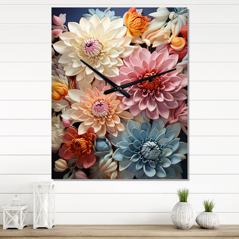Horloge murale - Mums, Grand