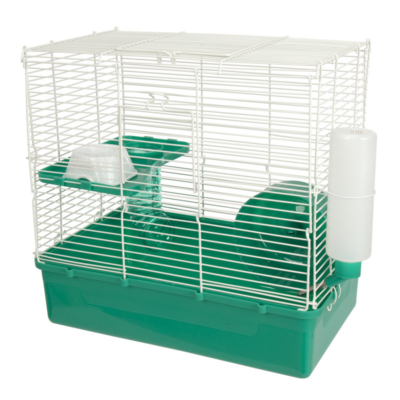 Habitat de hamster à 2 niveaux Cheslock