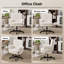 Chaise avec accoudoirs et roues Criss-223073482