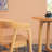 Lorrenda Modern Solid Wood Rounded Back Dining Chair-1629794438