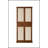 Kareshan 29.93 Wide 4 Door Cabinet with 1 Drawer, with 4 Adjustable Inner Shelves, Storage Cabinet 