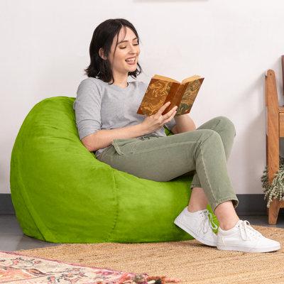 Saxx 3 Foot Round Bean Bag w/ Removable Cover