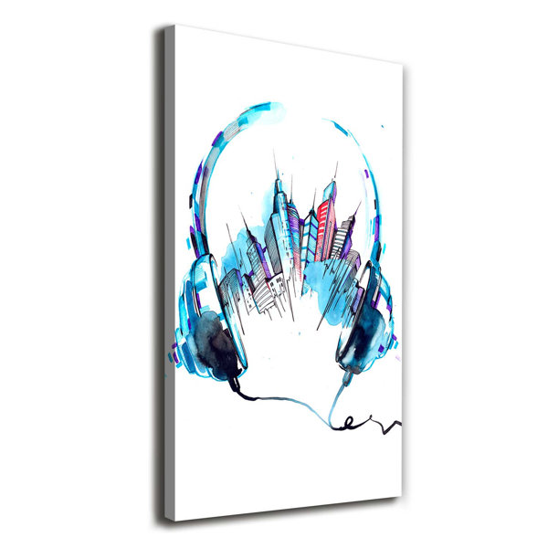 Tulup Leinwandbild 'Bunte Schmetterlinge' – 120x60 Cm, Mit Holzrahmen, UV-beständiger Druck, Inkl. Aufhängevorrichtung