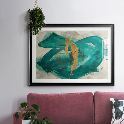 Nexus III-FramedFramed Print W Beveled Matt and Glass