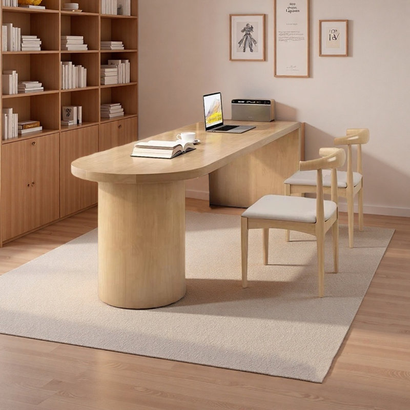 Bureau long et simple, H 29,53 po x l 62,99 po x P 27,56 po