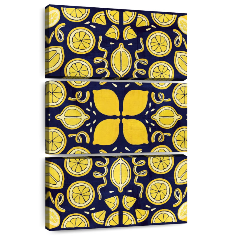 Bleu citron Kerner Otomi, H 57 po x l 36 po