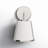 Marietta 1 Light Antique Gold Wall Mount-65287477