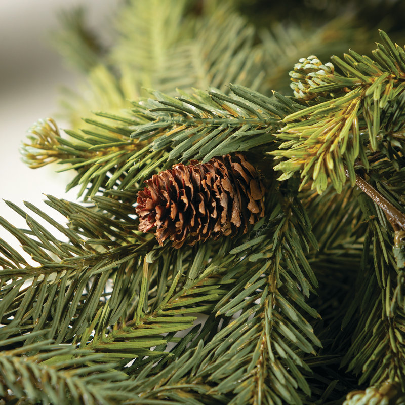 Artificial Frosted Arborvitae Garland, 72" L